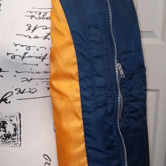 Blue Bomber Jacket - Picture 10 of 11